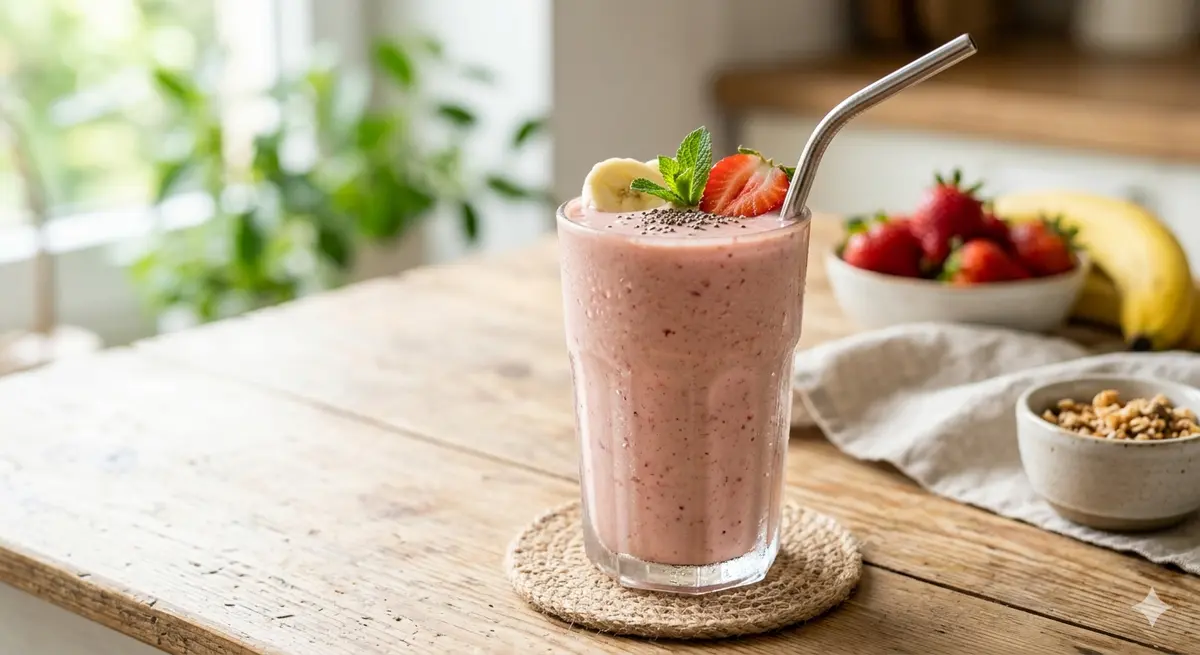 Strawberry Banana Smoothie